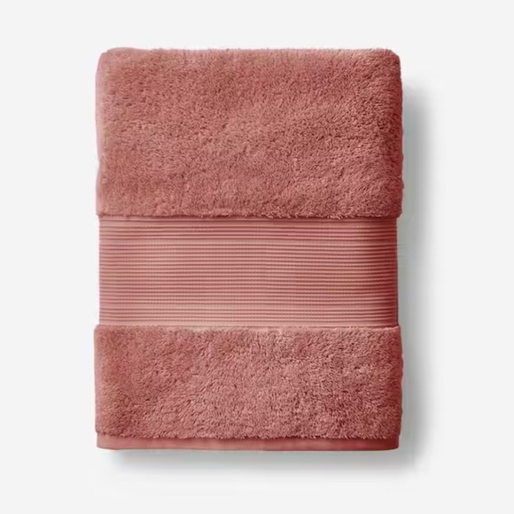 The Company Store Bath Towel Set, 2 Bath, 2 Hand, Legends, Clay Egyptian Cotton - Picture 3 of 10